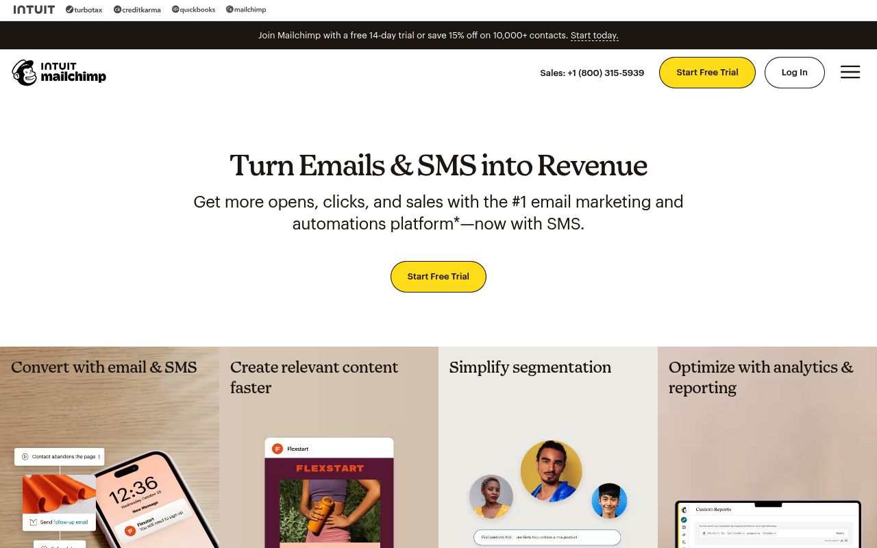 Image of Mailchimp: All-In-One Integrated Marketing Platform for Small Business