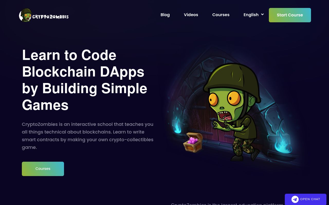 Image of CryptoZombies - Learn to code games on Ethereum. Powered by Loom Network