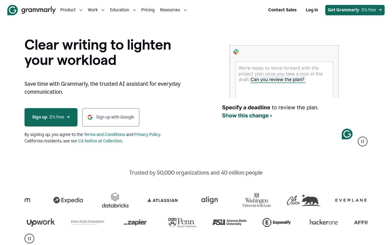 Image of Grammarly: Free Online Writing Assistant