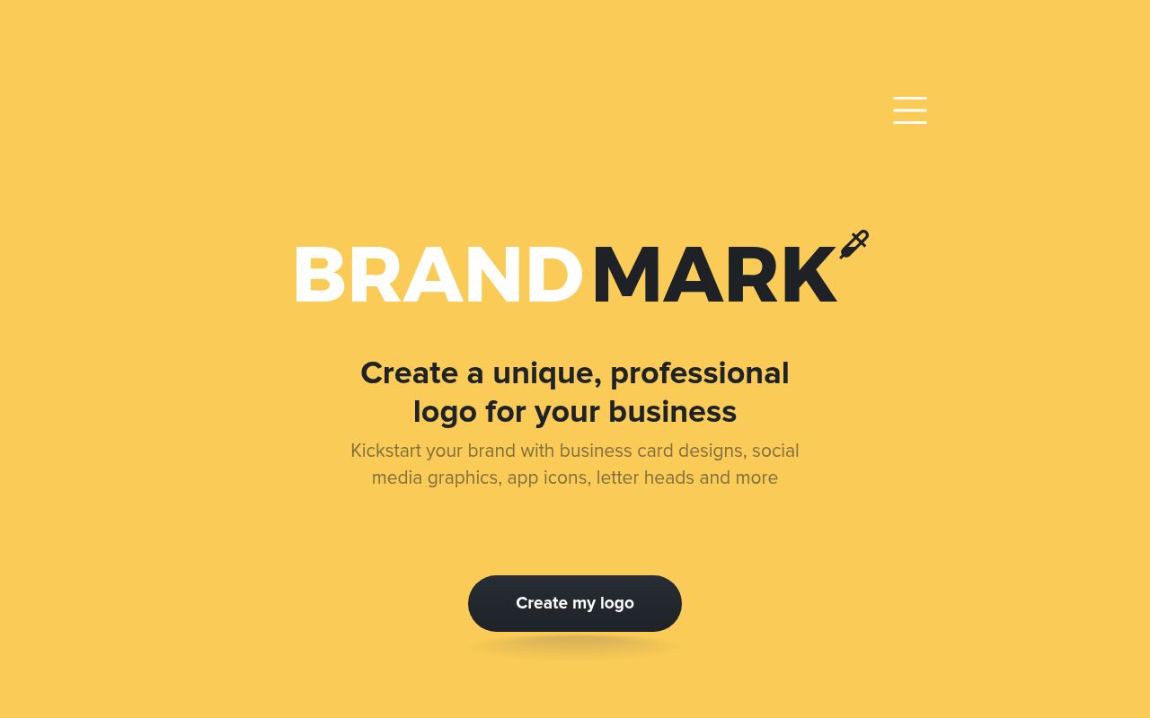 Image of Brandmark Logo Maker - the most advanced AI logo design tool