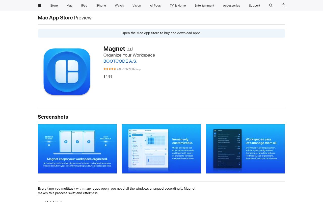 Image of ‎Magnet on the Mac App Store