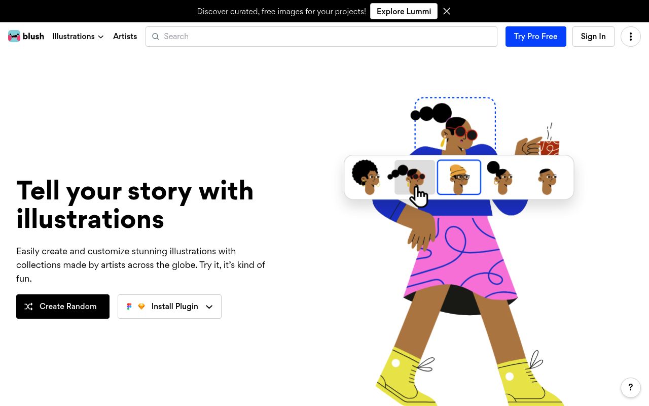 Image of Blush: Illustrations for everyone