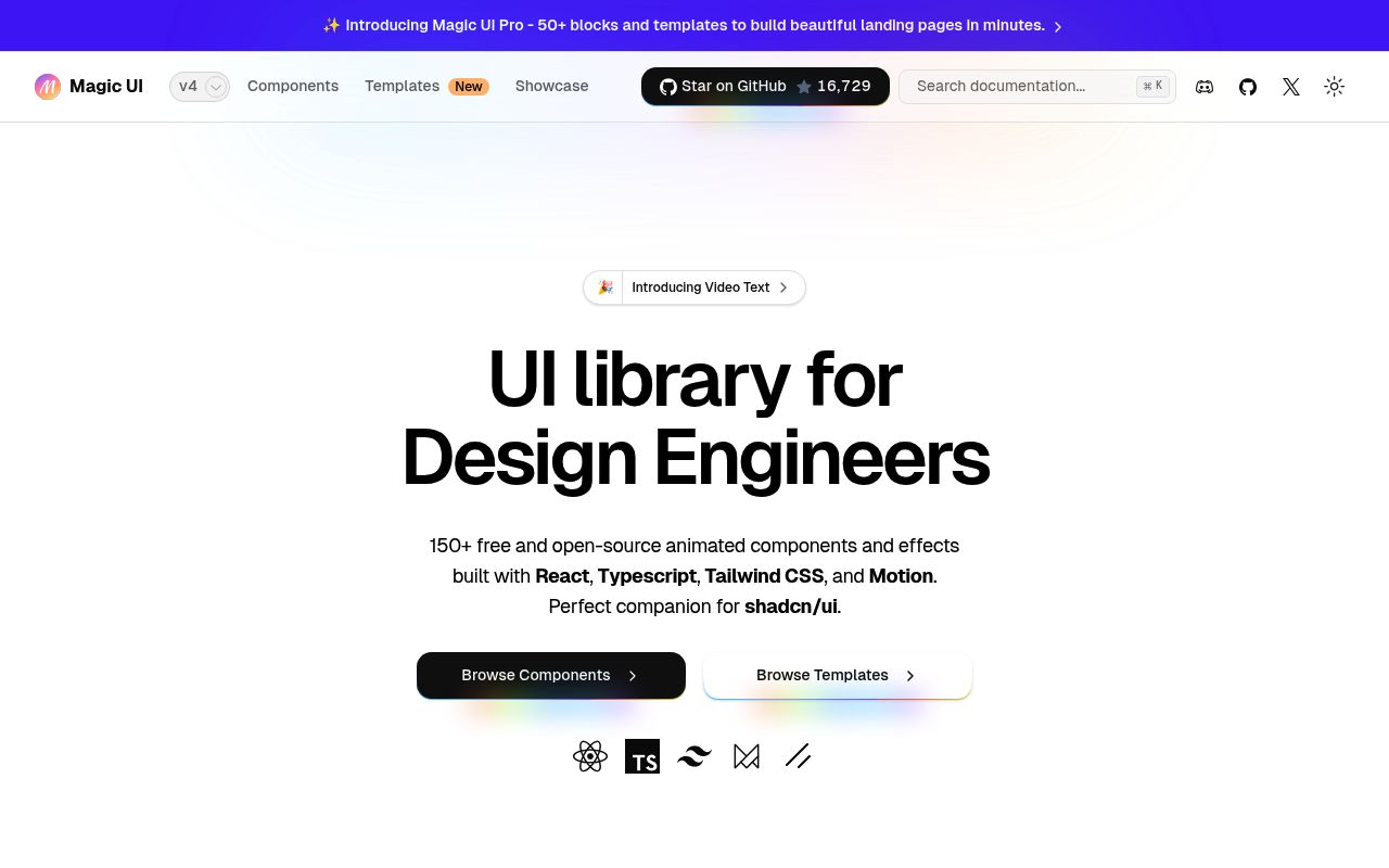 Image of Magic UI Pro